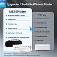 thumbnail image 2 of Impresora portátil Phomemo M834 Bluetooth Thermal White, 2 of 7