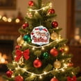 thumbnail image 6 of Leodye 2026 Christmas Ornaments Set of 1, Xmas Tree Decorations , Acrylic Ornaments with Holiday Designs, Merry Christmas Decor, Hanging Tags-3.5*3.14in, 6 of 8