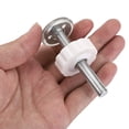thumbnail image 2 of Adaptador de puerta 4 piezas Accesorio de varilla de husillo de rosca de puerta Piezas de repuesto de puerta de presión Instalación de tornillos de puerta para mascotas, 2 of 5