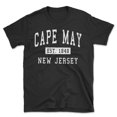 thumbnail image 1 of Cape May New Jersey Classic Established Men's Cotton T-Shirt, 1 of 1