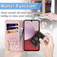 thumbnail image 2 of for Samsung Galaxy A14 5G Case PU Leather Flip Wallet, Cat Dog Cartoon Cute Style with ID Card Holder Phone Cover Case for Samsung Galaxy A14 5G MG Rose Gold, 2 of 12