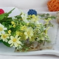 thumbnail image 1 of unbranded Flores Artificiales De Cineraria En Tela Y Plástico Para Decorar Casa Oficina Y Eventos, 1 of 5