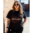 thumbnail image 3 of Women's Graphic T-Shirt Black 2XL Women's Tops ROCK Crew Neck Short Sleeve Shirts for Women, 3 of 3