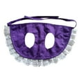 thumbnail image 2 of Flmtop Pet Hat Ruffled Hem UV Protection Fabric Adorable Headwear Cap for Dog Purple, 2 of 9