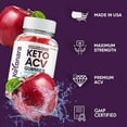 thumbnail image 4 of Ketonara Keto ACV Gummies, Maximum Strength for Weight Management, Apple Cider Vinegar,  5 Month Supply Dietary Supplement (5 Pack), 4 of 8