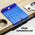 thumbnail image 5 of Concealed Hinge Jigs Punching Locator Adjustable 35mm 40mm Hinge Template Guide For Woodworking Projects, 5 of 9