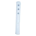 thumbnail image 2 of S SERENABLE PU Leather Golf Alignment Stick Cover Wear Resistant Protective Star Pattern White, 2 of 9