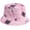 Pink, variant on CoCopeaunts Tie Dye Bucket Hat for Men Bright Colorful Fisherman Hat Women Summer Reversible Street Outdoor Travel Basin Hat