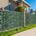thumbnail image 6 of 3pcs 0.5M x 5M Encrypted Artificial Hedge Simulation Green Plants Privacy Fence for Outdoor Garden Courtyard, 6 of 7