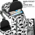 thumbnail image 4 of Crossbody Sling Backpack for Women Men Black Silhouette Dolphins Shoulder Sling Crossbody Casual Chest Bag for Travel Sports Running Hiking, 4 of 5