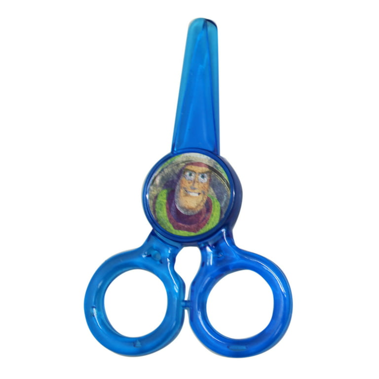 Disney Pixar's Toy Story Buzz Lightyear Blue Colored Plastic Kids Scissors  