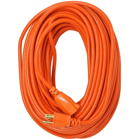 Outdoor Extension Cord 16/3 Gauge, Weather Resistant Power Cord