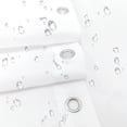 thumbnail image 6 of White Waterproof Shower Curtain, Large 72"x84" Washable Polyester Fabric Shower Curtains for Bathroom, Modern Simple White Backdrop Decorative Bathtub Curtain Sets with Hooks, 6 of 9