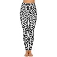 thumbnail image 2 of Snow Leopard Print Leggings Gym Wear Gym Sportswear Woman Tight Fitting Woman Sports for Womens Leggings, 2 of 6