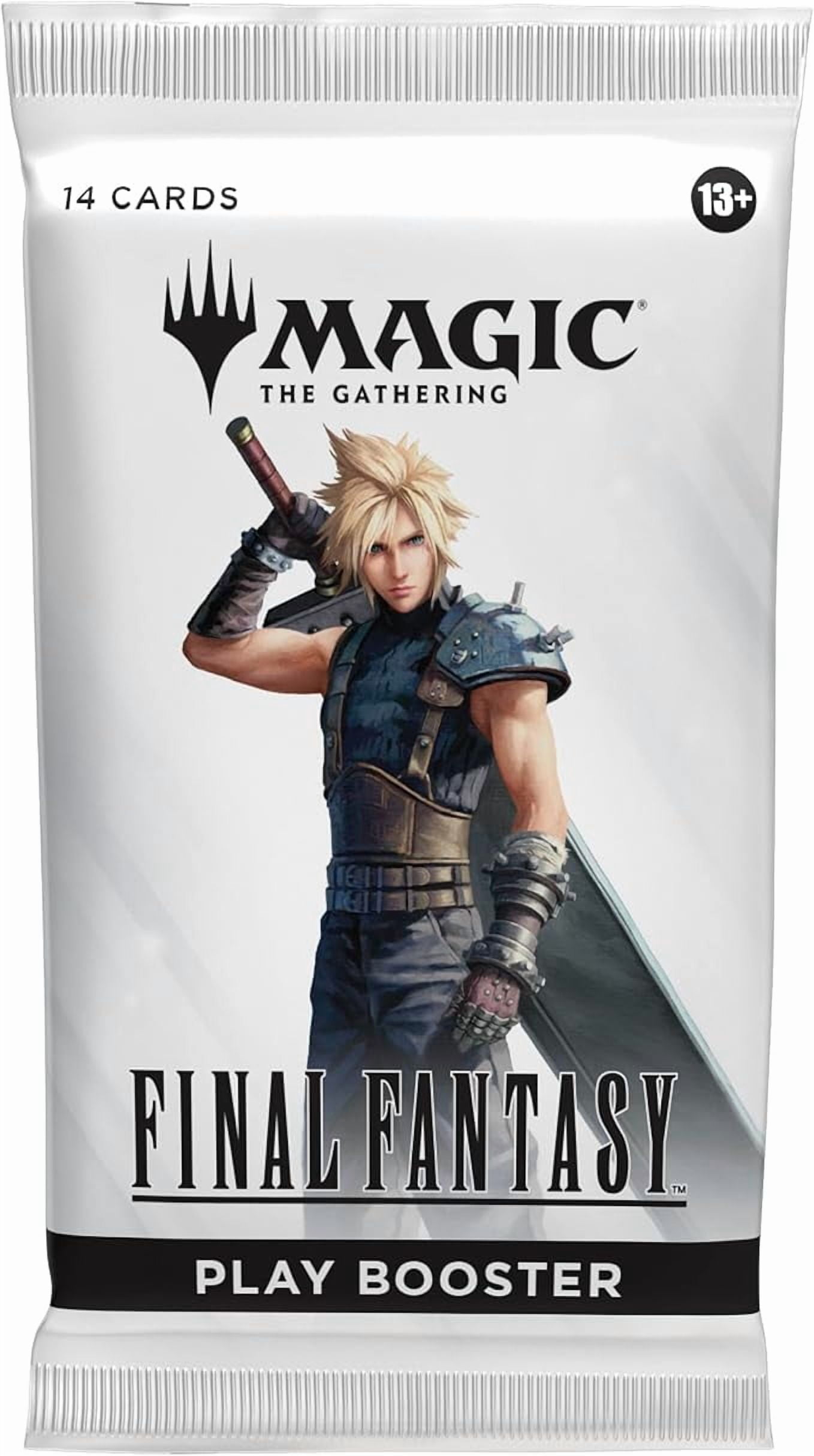 Wizards MTG Final Fantasy Play Booster 60 Card Game Pack - Walmart.com Wizards MTG Final Fantasy Play Booster 60 Card Game Pack - Walmart.com