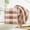 Coffee, variant on Large Coral Fleece Bath Towel, Checkered Quick Drying Absorbent Soft Cloth, Lightweight Warm Comfortable for Bathroom Travel