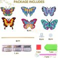 thumbnail image 2 of Kits Arte Diamantes Pintura Aptas Jardín 6pcs (mariposa A), 2 of 9