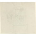 thumbnail image 3 of John Flaxman 16x15 Black Modern Framed Museum Art Print Titled - Monument to Agnes Cromwell (Probably C. 1798-1800), 3 of 5