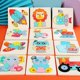 thumbnail image 3 of Juguetes de rompecabezas para niños y niñas de madera tridimensional para bebés, educación temprana, inteligencia, movimiento cerebral, 3 of 6