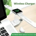 thumbnail image 4 of 2 Pack USB Type C Watch Charger for iWatch, Travel Wireless Charger, Portable Magnetic Fast Charging for iWatch Series 10 9 8 7 6 5 4 3 2 1 SE Ultra, 4 of 12