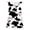 A-Black14, variant on Bobifish Little Girls Dresses Flutter Sleeve Cow Print Pattern All Over Loose Fit Casual Dress Loungewear Indoor Sleepwear Outdoor Play Dress