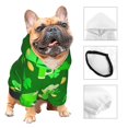 thumbnail image 3 of Balery St Patrick's Day2 Sudadera con Capucha para Perros Pequeños – Ropa para Mascotas, Disfraz para Perros y Gatos, Ideal para Fiestas y Cosplay-XX-Large, 3 of 7