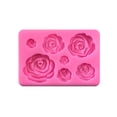 thumbnail image 2 of Colle Goutte de Fleurs pour la Saint-Valentin Cendriers et Capuchon en Silicone Résine Rose, 2 of 8