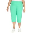 thumbnail image 1 of Alfred Dunner Womens Plus-Size Allure Stretch Clamdigger Pant, 1 of 6