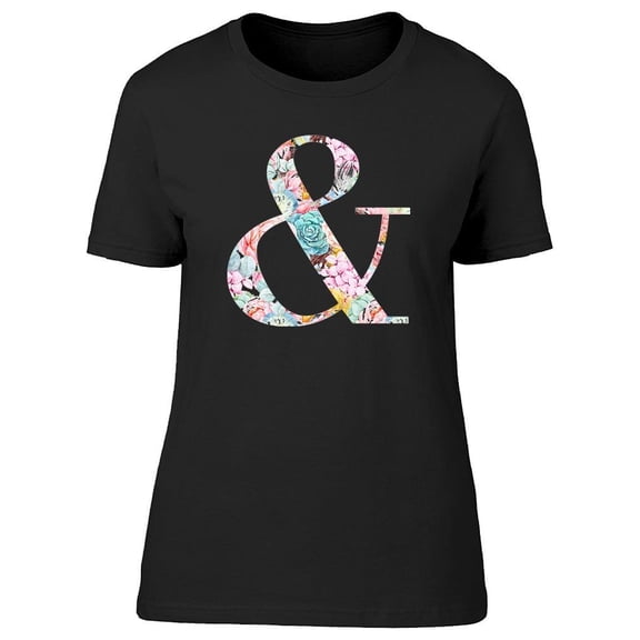 Ampersand Floral Succulents Tee Women's -Image by Shutterstock