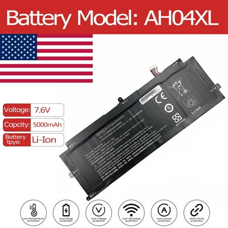AH04XL Battery for HP Spectre X2 12-C025TU 12-C027TU 12-C024TU 12-C021TU HSTNN-D 12-C026TU 12-C080NO 12-C010TU 12-C016TU 12-C000 12-C022TU 12-C009TU 12-C014TU 12-C013TU 12-C022