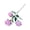 Pink, variant on Dienrx Simulated Rose, Mini Rose Artificial Flower, Bouquet Wedding Birthday Party Decoration
