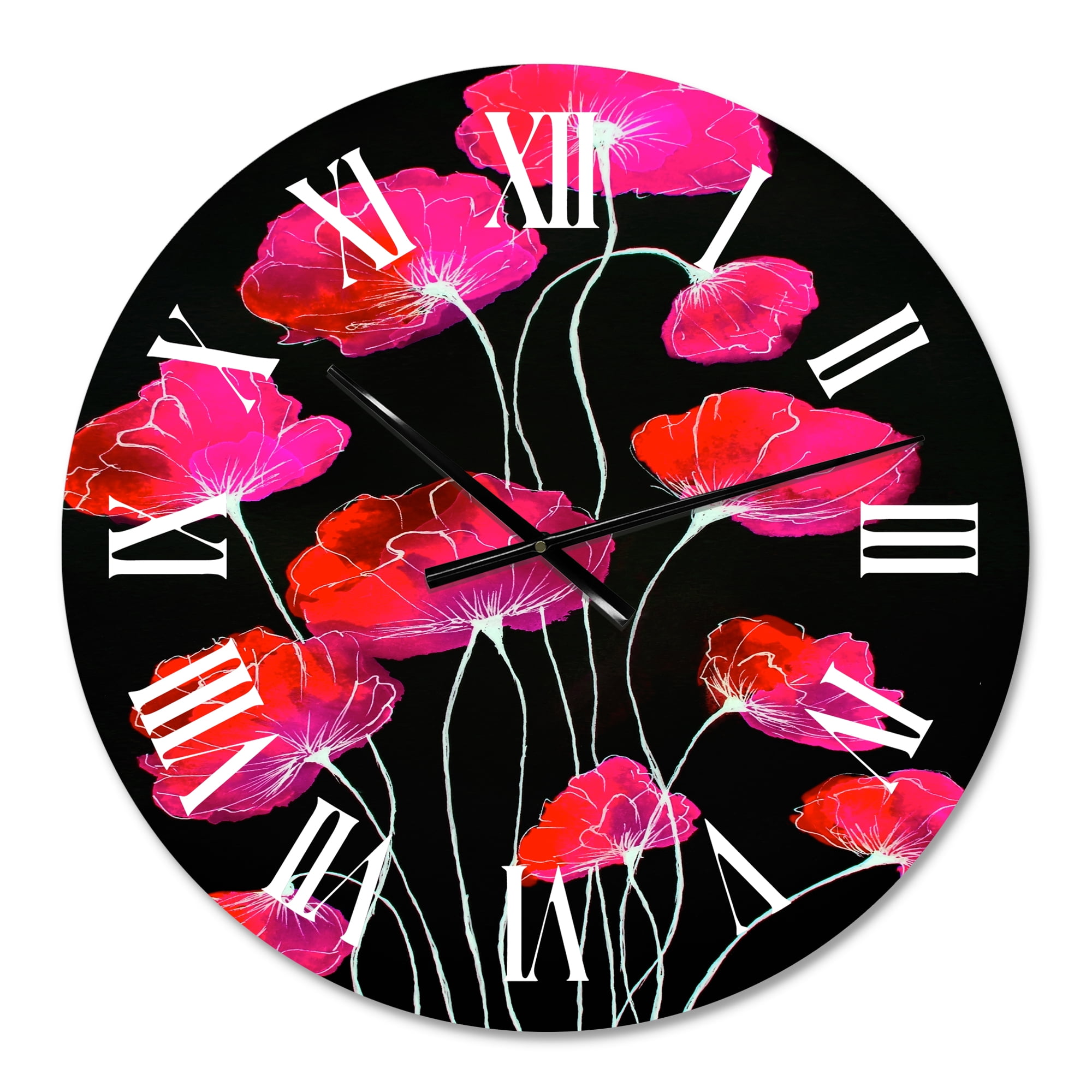 Designart 1 in Traditional Wall Clock