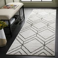 thumbnail image 2 of SAFAVIEH Adirondack Caitriona Geometric Runner Rug, Ivory/Dark Green, 2'6" x 8', 2 of 7