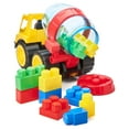 Kid Connection Construction Truck with Blocks Play Set, 11 Pieces
