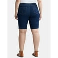 thumbnail image 4 of JMS Just My Size by Hanes Women's Plus Pull On 4 Pocket Bermuda Shorts, 11" Inseam, Sizes 0X-4X, 4 of 4