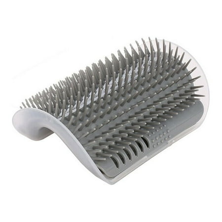 UPC: 0686557720839 | US Pet Cat Self Groomer Brush Wall Corner Mount Grooming Massage Comb Toy Catnip