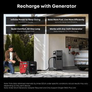 Anker SOLIX F3800 Plus Whole-Home Backup Power Station(3.8kWh-58.8kWh)-Dark Grey
