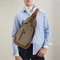 thumbnail image 5 of KL928 Canvas Sling Bag Shoulder Crossbody Backpack Casual Rucksack for Men Women Gift, 5 of 6