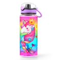 thumbnail image 1 of Botella de agua Home Tune Cute para niños en edad escolar y niñas, 680 ml, unicornio, 1 of 8