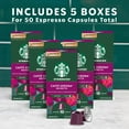 thumbnail image 3 of Starbucks By Nespresso Original Line, Caffè Verona, Dark Roast Nespresso Pods, 10 Count, 5 Pack, 3 of 9