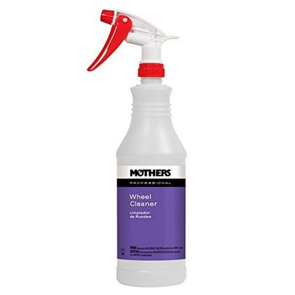 WTD MTR-87932 32 oz Empty Spray Bottle with Professional Wheel Cleaner Concentrate Label