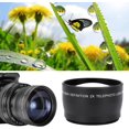 FCCamera Zoom Lens, Cell Phone Telephoto Lens 58MM 2X Magnification