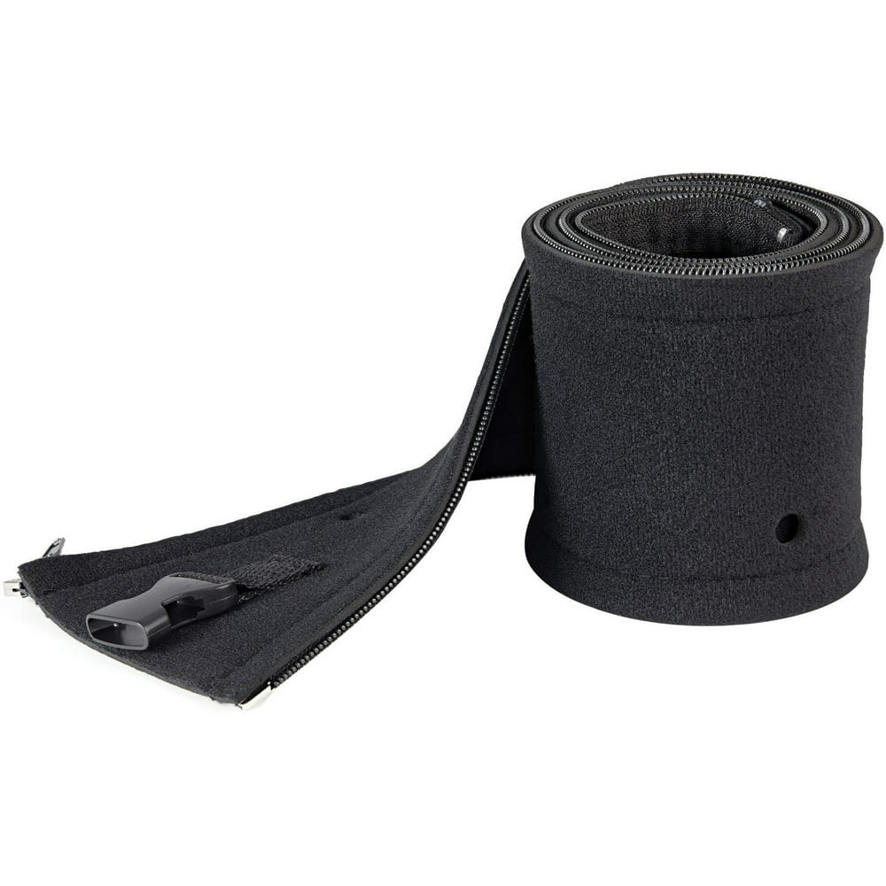 40" Neoprene Cable Management Sleeve with Zipper/Buckle