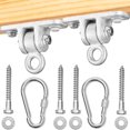 thumbnail image 1 of Colgadores para columpios Jungle Gym Kingdom Heavy Duty, 2 soportes, 1 of 9