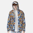 thumbnail image 2 of Balery Colorful Butterfly1 Sudadera ligera de manga larga con capucha y protección solar UPF 50+ para hombre y mujer, ideal para pesca y running-Small, 2 of 7