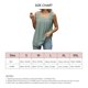 thumbnail image 4 of Camiseta sin mangas para mujer, camiseta sin mangas, ajuste holgado, cuello cuadrado, cómoda para viajes de cita, 4 of 8