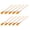 Size 2, variant on 10Pcs Artist Flat Paint Brushes Set Soft Bristle Handle with Gloves for Wall Cabinet Fence and Edges Painting