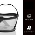 thumbnail image 2 of Cesta de filtro de café reutilizable, colador de café en polvo para tazas K de repuesto, Compatible con K Duo Brewer y K Duo, 2 of 5