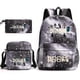 thumbnail image 1 of Doors roblox three-piece backpack Starry Sky Black ~ 1 three-piece. Kids backpack., 1 of 3