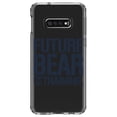 thumbnail image 1 of DistinctInk Clear Shockproof Hybrid Case for Samsung Galaxy S10e (5.8" Screen) - TPU Bumper Acrylic Back Tempered Glass Screen Protector - Future Bear in Training, 1 of 2